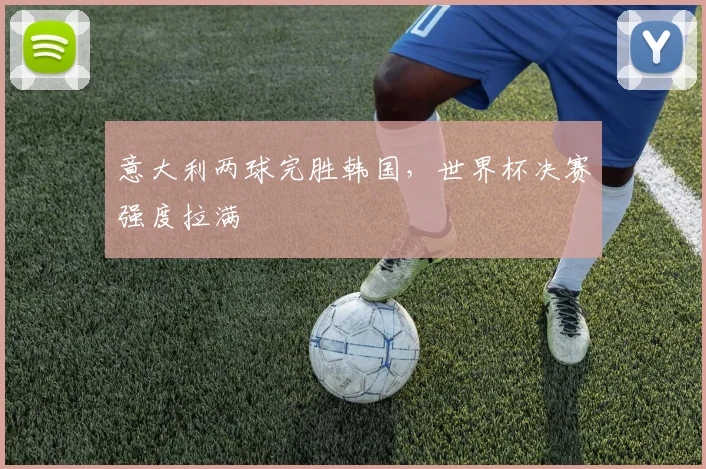 意大利两球完胜韩国,世界杯决赛强度拉满